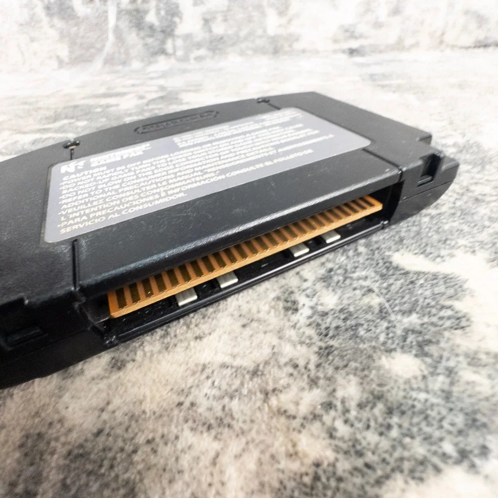 Armorines Project SWARM Nintendo 64 N64 Black Cartridge Acclaim FPS Sci-Fi